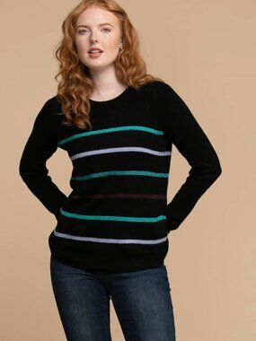 Ricki’s NWT Black Striped Sweater